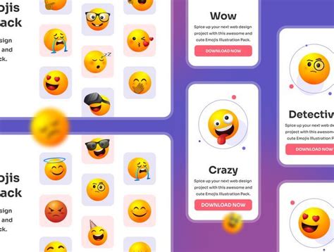 Dynamic Emojis Illustration Pack Adding Life To The Most Commonly Used