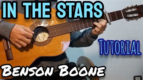 In The Stars Benson Boone Guitar Tutorial Youtube