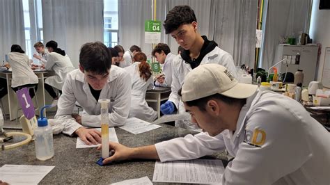 Atividade No Laboratório De Química Testa Gasolina Colégio Farroupilha