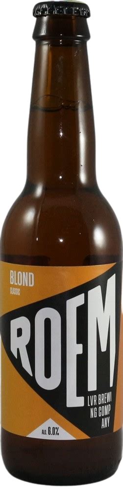 Prijs fles á 0 33 liter ROEM Blond biernet nl