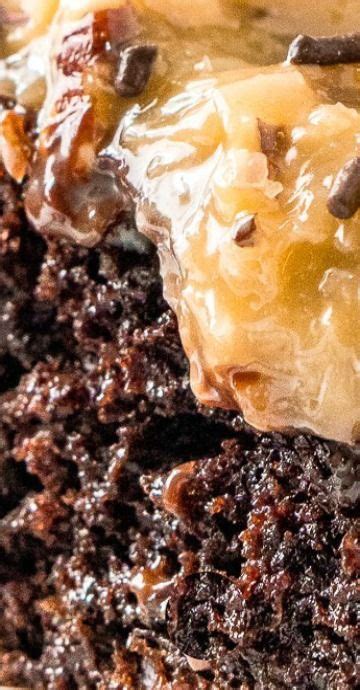 Gooey Easy German Chocolate Poke Cake Artofit