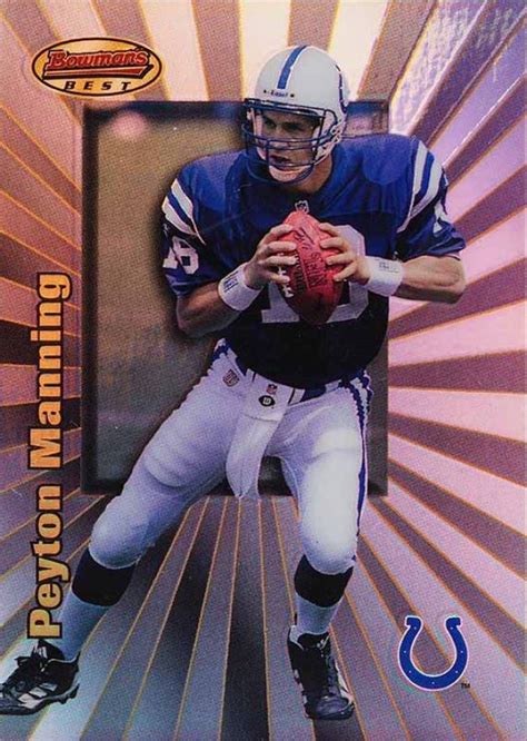 Bowman S Best Peyton Manning Football Vcp Price Guide