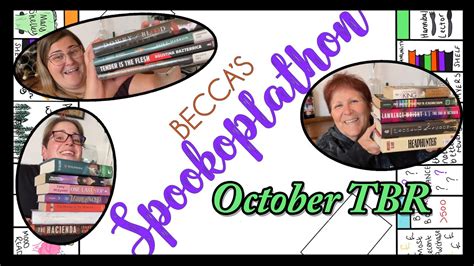 Spookoplathon Tbr With Special Guests October Youtube