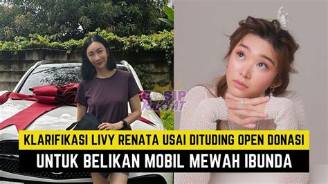 Klarifikasi Livy Renata Usai Dituding Open Donasi Untuk Belikan Mobil