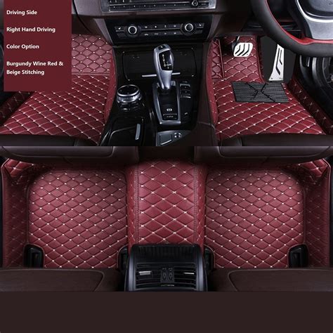 Tailored Custom Make Pu Leather Car Floor Mat For Nissan Juke