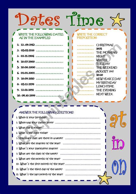 Numbers And Dates Lesson And Exercises English Esl Worksheets For 18A