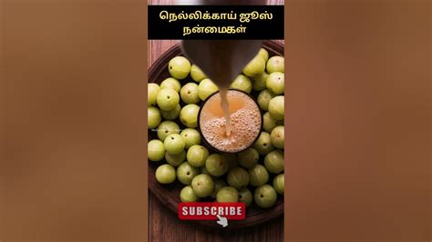 🟢நெல்லிக்காய் ஜூஸ் குடிப்பதால் கிடைக்கும் நன்மைகள் Benefits Of Drinking Gooseberry Juice Youtube