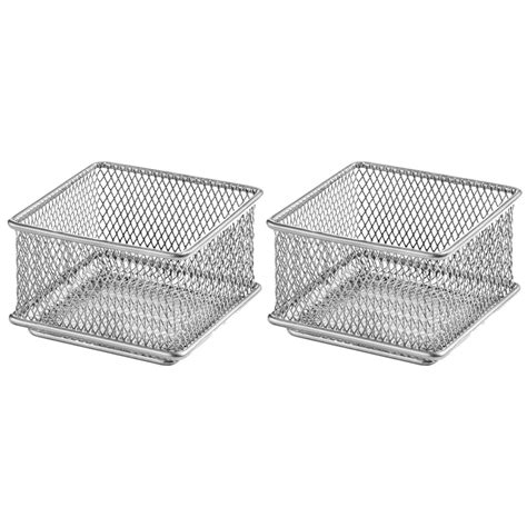 Ybm Home Silver Mesh Drawer Organizer Tray Pack In L X In W X