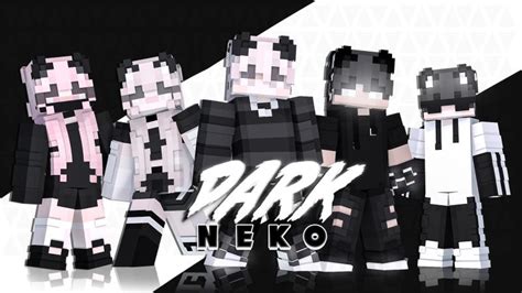 Dark Neko By Doghouse Minecraft Skin Pack Minecraft Marketplace