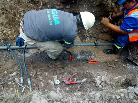 Agua Potable Finalizo Nuevas Redes Y Conexiones Domiciliarias De Agua