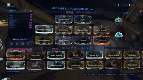 Best Gauss Prime build in Warframe