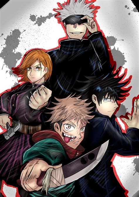 Jujutsu Kaisen Kurotensai Illustrations Art Street