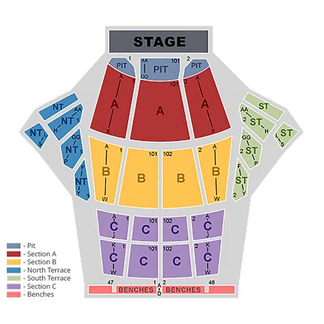 Greek Theater Los Angeles Interactive Seating Chart Two Birds Home