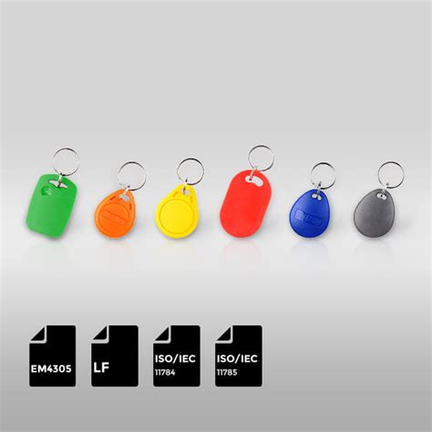 ABS RFID KEY FOB Tag EM4305 RFID Card