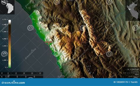 La Libertad Peru Composition Physical Stock Illustration