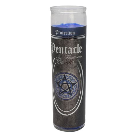 Protection Pentacle 7 Day Candle Frankincense Curious Cauldron