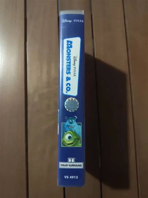 Monsters Co Vhs Walt Disney Pixar Vs Rara Eur