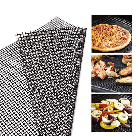 Non Stick Bbq Grill Mesh Mat Rhino Camping