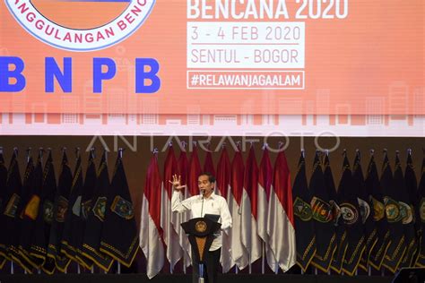 Rakornas Penanggulangan Bencana Antara Foto