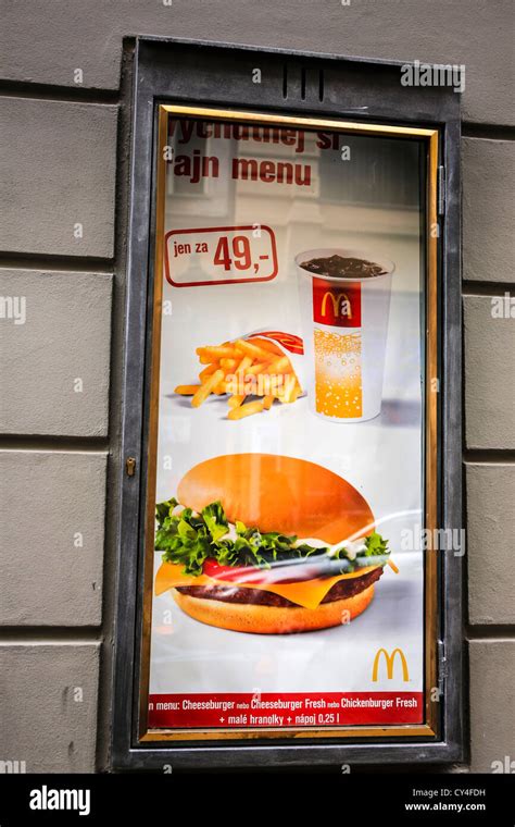 Mcdonalds Menu Hi Res Stock Photography And Images Alamy