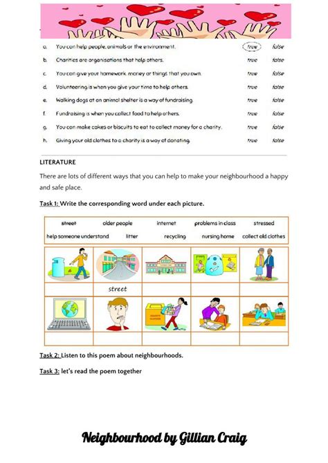 Helping Others Guide Worksheet Live Worksheets Worksheets Library