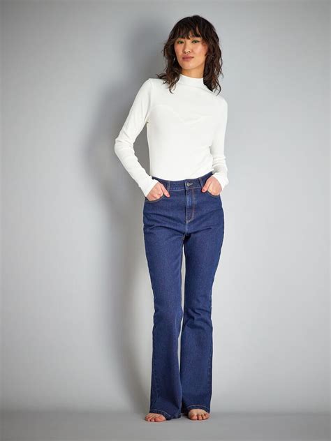 Jean Flare Bootcut L Brut Kiabi