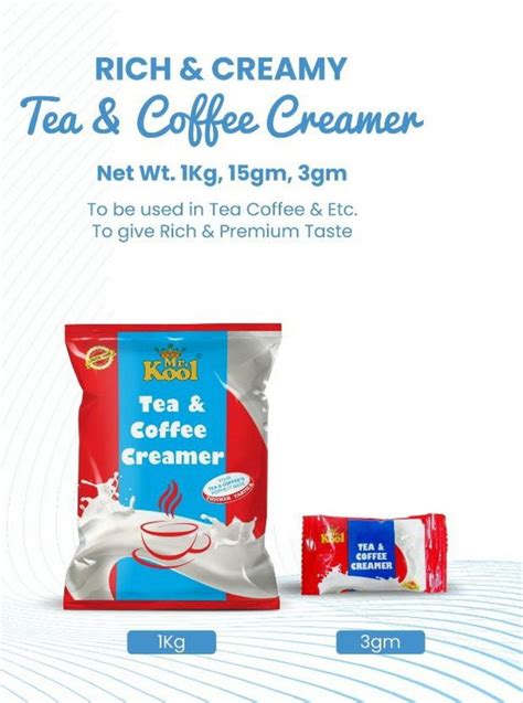 Kg Non Dairy Creamer Powder Packaging Type Bag At Pack In Kalol