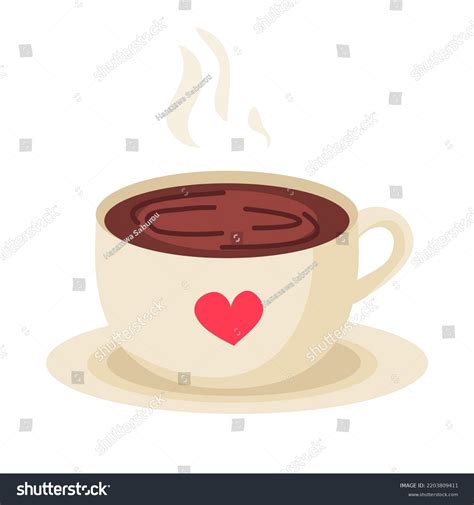 Hot Chocolate Autumn Icons Hand Drawn Stock Vector Royalty Free Shutterstock
