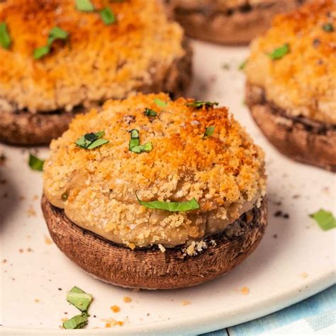 Vegan Stuffed Mushrooms