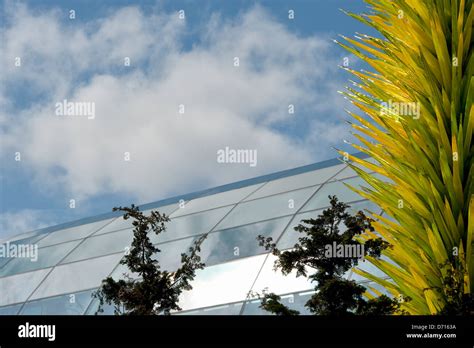 USA, Washington State, Seattle Center, Chihuly Garden And Glass Exhibit Stock Photo - Alamy