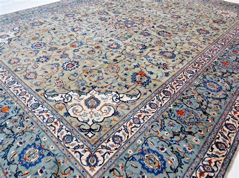 Kashan Korkwolle Neu Feiner Meisterarbeit Carpet 415 Cm Catawiki