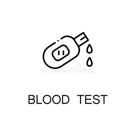 Blood Test Icon Stock Vector Illustration Of Flask Education 83426182