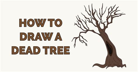 Step By Step How To Draw A Dead Tree