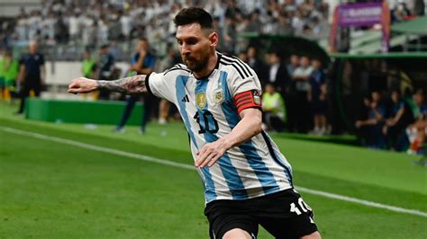 Por Qué Lionel Messi No Juega El Amistoso Entre La Selección Argentina E Indonesia