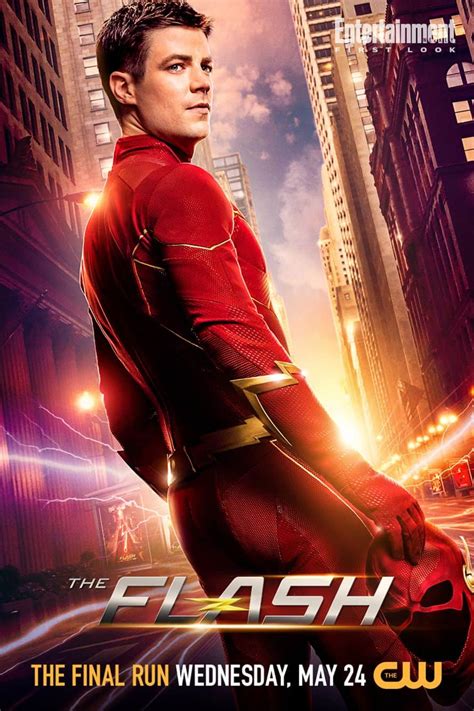 The Flash Grant Gustin Gets The Spotlight In Series Finale Poster