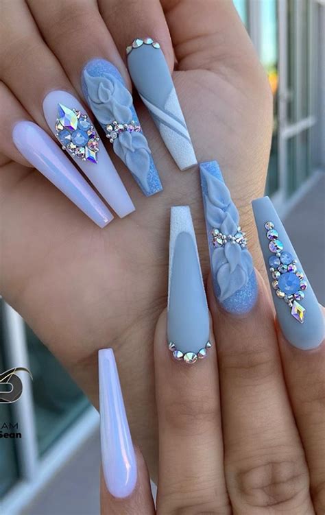 Cool Summer Nail Designs Coffin Shape Ideas Fsabd42