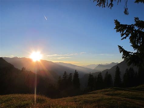 サンセット 空 山 Pixabayの無料写真