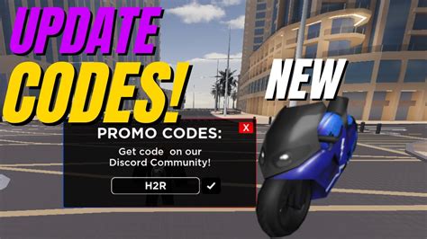 New Update Codes New Bikes Moto Trackday Project Roblox Youtube