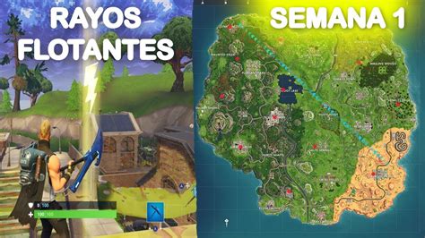 Busca Rayos Flotantes Desaf Os Semana Fortnite Temporada