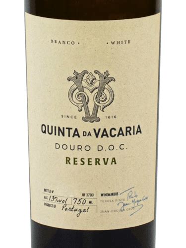 Quinta Da Vacaria Reserva Branco Vivino Us