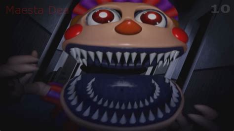 Todos los jumpscares de FNaF 4 Halloween Edition Slow motion cámara