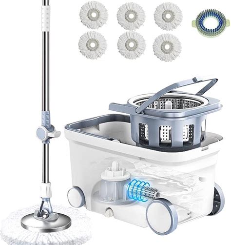 Amazon Fuller Brush Spin Mop Bucket System Easy Wring 360 Spin