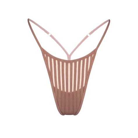 Vertigo Micro G Thong Mushroom Monique Morin Lingerie Wolf Badger
