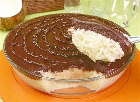 Receita de prestígio gelado na travessa cremoso Bau das DICAS