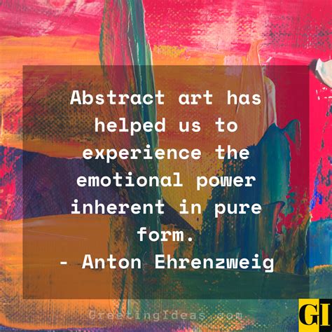 Famous Abstract Quotes Sayings On Art And Life