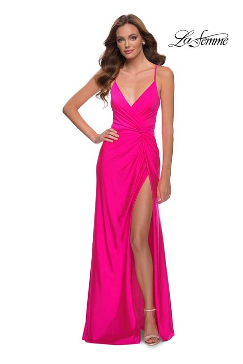 Pink Prom Dresses 2022 High Low