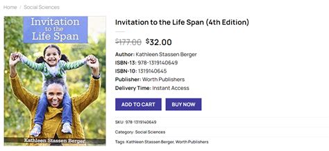 Pdf Invitation To The Life Span Th Edition Kathleen Stassen Berger