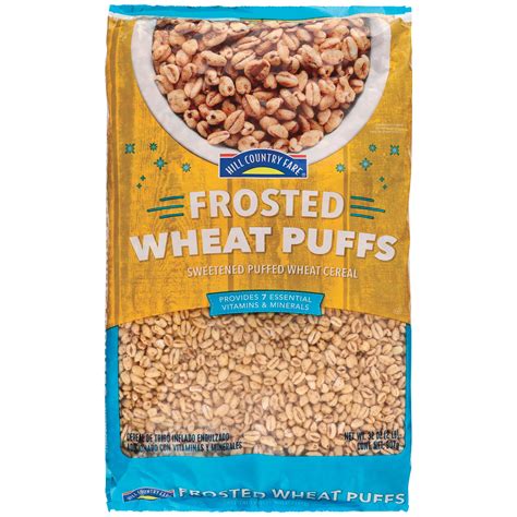 Hill Country Fare Frosted Wheat Puffs Shop Cereal At H E B