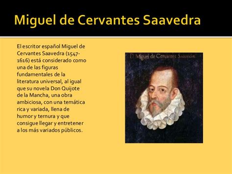 Biograf A De Miguel De Cervantes