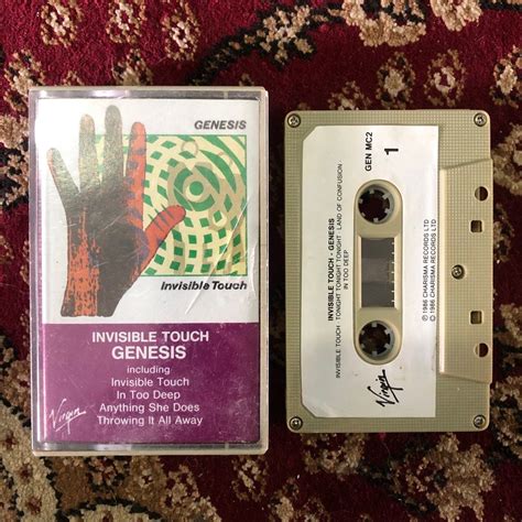 Genesis Invisible Touch Kaset Cassette Tape Hobbies Toys Music